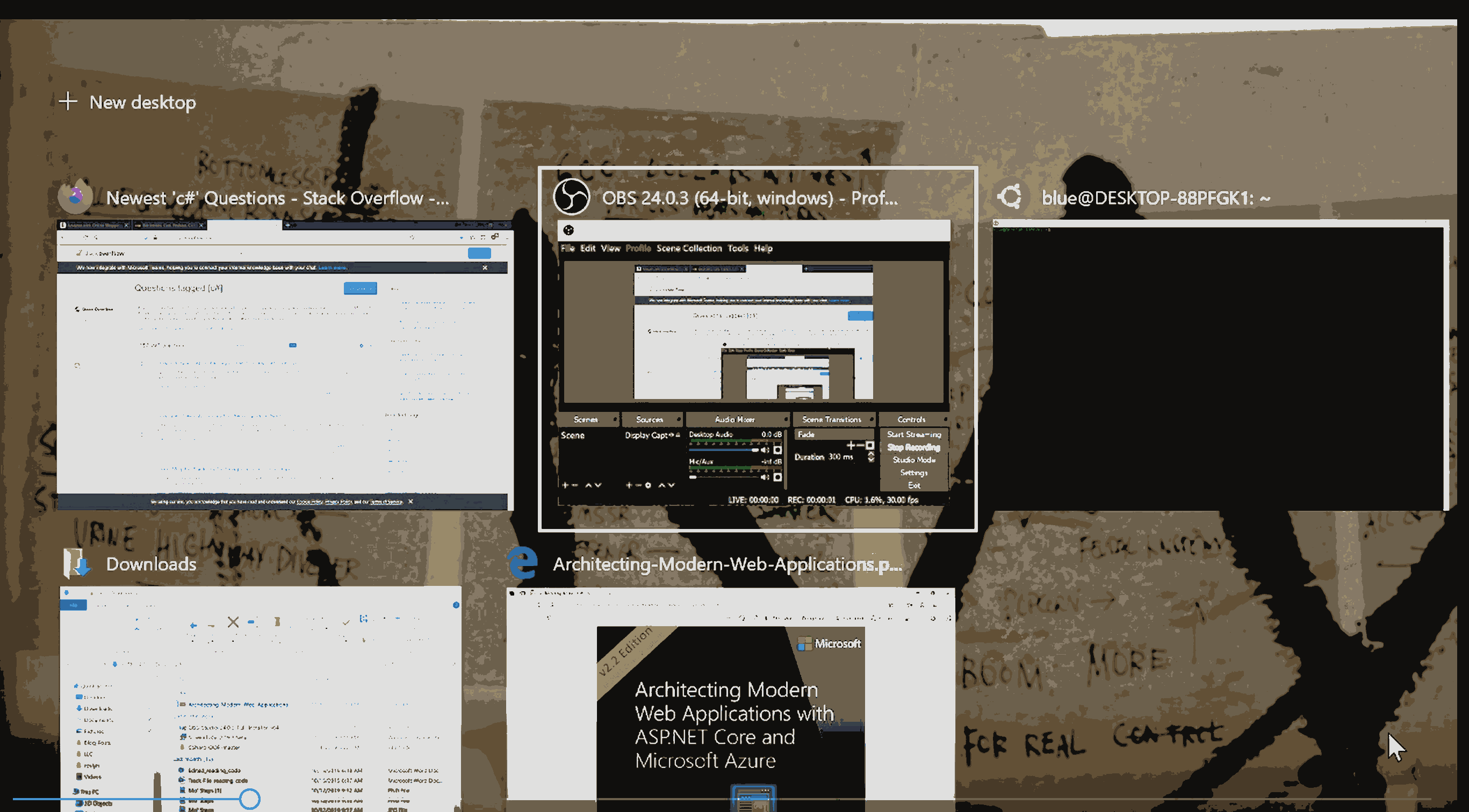 Windows tab
